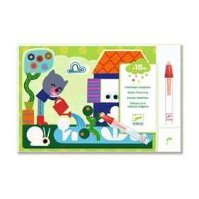 DJECO Dibujos para colorear mágicos - Escondido en el jardín | 3070900090637 | Llibreria Sendak