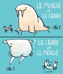 Le Morse et le crabe | 9782357611061 | Llibreria Sendak