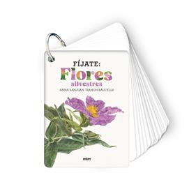 Fíjate: flores silvestres | 9788410407572 | Sanjuan Llorens, Anna/Baucells Colomer, Ramon | Librería Sendak