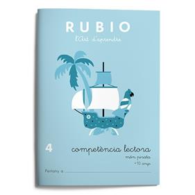 Quaderns Rubio. Competència lectora 4 | 9788415971702 | RUBIO POLO, ENRIQUE | Llibreria Sendak