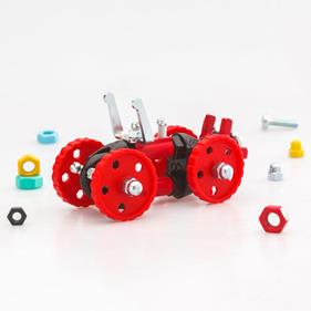 THE OFFBITS Vehicle Kit - Red car Fomulabit | 7290016390230 | Llibreria Sendak