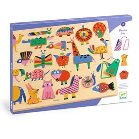 DJECO Encajable Puzzle Geo | 3070900018365 | Librería Sendak
