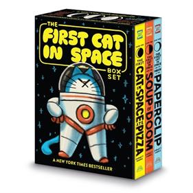The First Cat in Space 3-Book Box Set | 9780063471146 | Barnett, Mac / Harris, Shawn | Llibreria Sendak