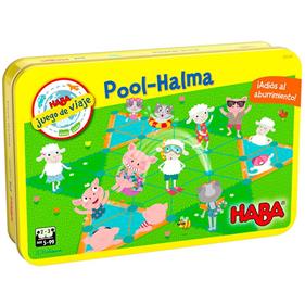 HABA Juego de viaje - Pool-Halma | 4010168255576 | Llibreria Sendak