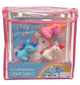 Em diverteixo a la banyera. Unicorns (llibre de bany) | 9788419007537 | Llibreria Sendak