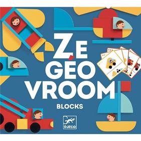 DJECO Construcción Ze Geo Vroom | 3070900064362 | Librería Sendak