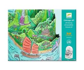 DJECO Colorear diorama - En la cima del mundo | 3070900087439 | Llibreria Sendak