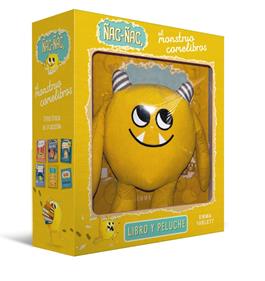Ñac-ñac, el monstruo comelibros. Libro y peluche | 9788469646366 | Yarlett, Emma | Librería Sendak