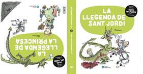 DUES LECTURES. La llegenda de sant Jordi / La llegenda de la princesa | 9788419028778 | Llibreria Sendak