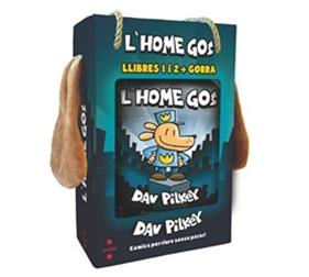 Lot L'Home Gos amb gorra: Llibres 1 i 2 | 9788466160438 | Pilkey, Dav | Librería Sendak
