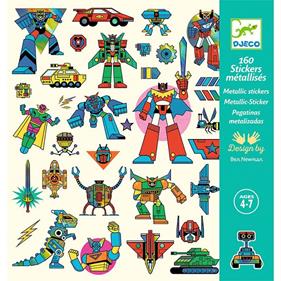 DJECO Pegatinas - Robots | 3070900092761 | Llibreria Sendak