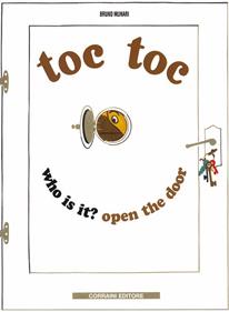 Toc toc. Who is it? Open the door | 9788887942378 | Munari, Bruno | Llibreria Sendak