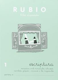Quaderns Rubio. Escriptura 1 | 9788489773516 | Rubio Polo, Enrique | Librería Sendak