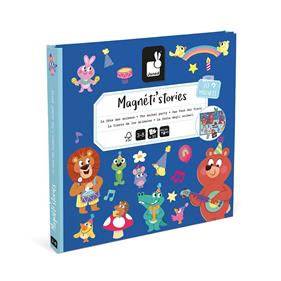JANOD Magneti'stories - La fiesta de los animales | 3700217354558 | Llibreria Sendak