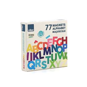 VILAC Box set of 77 capitals letters alphabet magnets | 3048700067050 | Llibreria Sendak