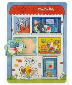 MOULIN ROTY Puzzle Sonoro Ouce & Pilou | 3575676840863 | Llibreria Sendak