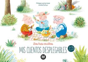 Los tres cerditos | 9788418288104 | Lechermeier, Philippe | Llibreria Sendak