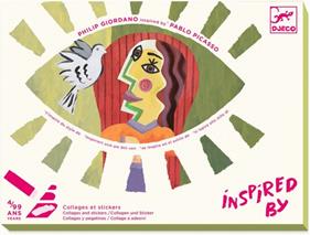 DJECO Inspired by Pablo Picasso - Rostros al cuadrado | 3070900093867 | Llibreria Sendak