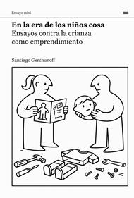 En la era de los niños cosa | 9788483813171 | Gerchunoff, Santiago | Llibreria Sendak