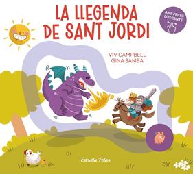 La llegenda de Sant Jordi amb peces lliscants | 9791387903121 | Samba, Gina | Llibreria Sendak