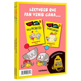 Pack Rob&Ot (1 i 8). Tornada a l'escola | 9788411584371 | Copons Ramon, Jaume/Copons Ramon, Jaume | Llibreria Sendak
