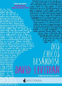 Dos chicos besándose | 9788494527753 | Levithan, David | Llibreria Sendak