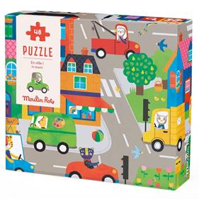 MOULIN ROTY Puzzle En la ciudad | 3575676614402 | Librería Sendak