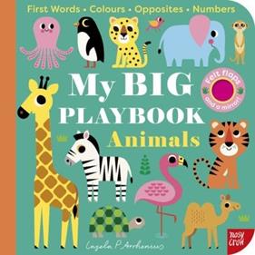 My Big Playbook: Animals | 9781805133575 | Ingela P Arrhenius | Librería Sendak