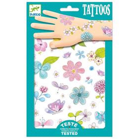DJECO Tatuajes - Flores campestres | 3070900095854 | Librería Sendak