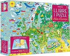 Llibre i puzzle. Atles d'Europa | 9781474971782 | AA.VV | Librería Sendak