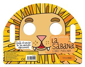 La sabana. Libro-máscara | 9788408304210 | Arrazola, Amaia | Librería Sendak