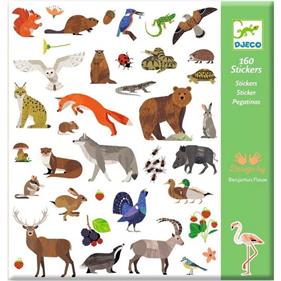 DJECO Pegatinas - Fauna | 3070900092853 | Librería Sendak