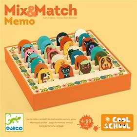 DJECO Cool School - Memo Mix&match | 3070900008281 | Librería Sendak