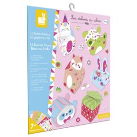 JANOD - 12 Cajas de papel Kawai para crear | 3700217391645 | Librería Sendak
