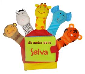 Els meus amics de la selva (llibre guant) | 9788468339535 | Varios autores | Llibreria Sendak