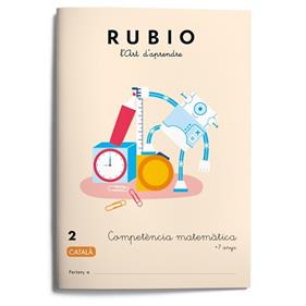 Quaderns Rubio. Competència matemàtica 2 | 9788417427016 | Varios autores | Librería Sendak