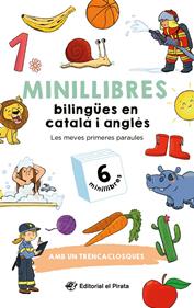 Minillibres bilingües en català i anglès - Les meves primeres paraules | 9788419912459 | del Pirata, Edicions | Llibreria Sendak