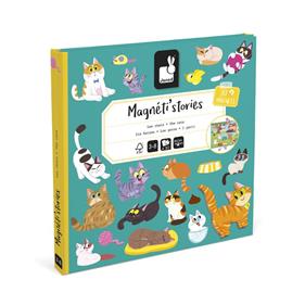 JANOD Magneti'stories - Los gatos | 3700217354442 | Librería Sendak