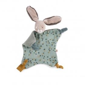 MOULIN ROTY Doudou - Trois petits lapins (salvia) | 3575676780152 | Llibreria Sendak