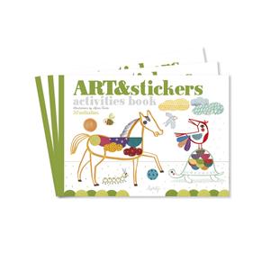 LONDJI Activities book - Art&Stickers | 8436580420716 | Llibreria Sendak