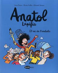 Anatol Lapifia Vol 8. El rei de l`embolic | 9788419183675 | Didier, Anne/Muller, Olivier | Librería Sendak