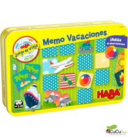 HABA Juego de viaje - Memo vacaciones | 4010168255750 | Llibreria Sendak