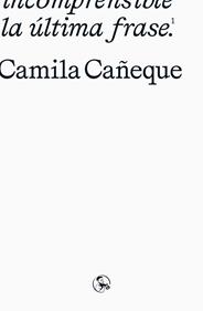 La última frase | 9788418782459 | Cañeque, Camila | Llibreria Sendak