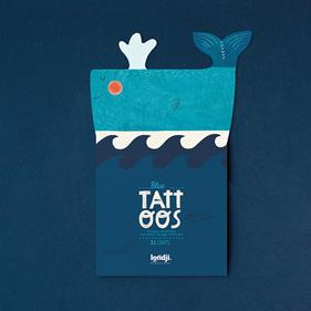 LONDJI Tattoos - Blue | 8435817200633 | Llibreria Sendak