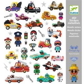 DJECO Pegatinas - El universo de los Crazy Motors | 3070900092877 | Llibreria Sendak