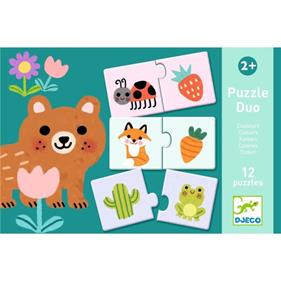 DJECO Puzzle Duo - Colores | 3070900082731 | Librería Sendak