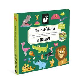 JANOD Magneti'stories - Los animales de África | 3700217354565 | Llibreria Sendak