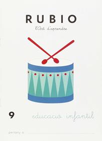 Quaderns Rubio. Educació infantil 9 | 9788489773745 | Rubio Polo, Enrique | Llibreria Sendak