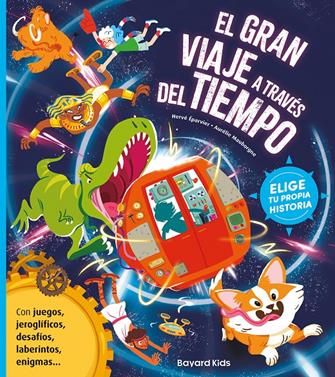 El gran viaje a través del tiempo | 9788412979725 | Éparvier, Hervé/Mauborgne, Aurelie | Llibreria Sendak