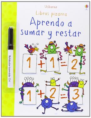 Aprendo a sumar y restar. Libro pizarra | 9781409560616 | AAVV | Llibreria Sendak